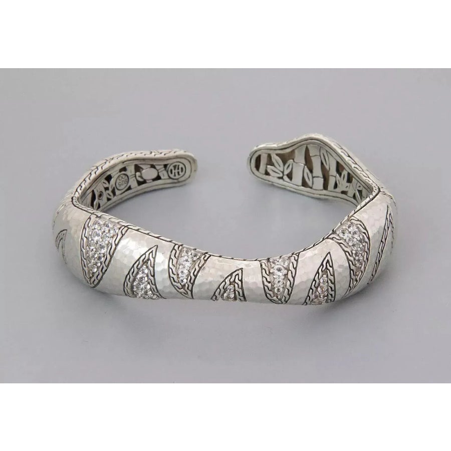 28121 - John Hardy Palu Macan Topaz Sterling Silver Hammered