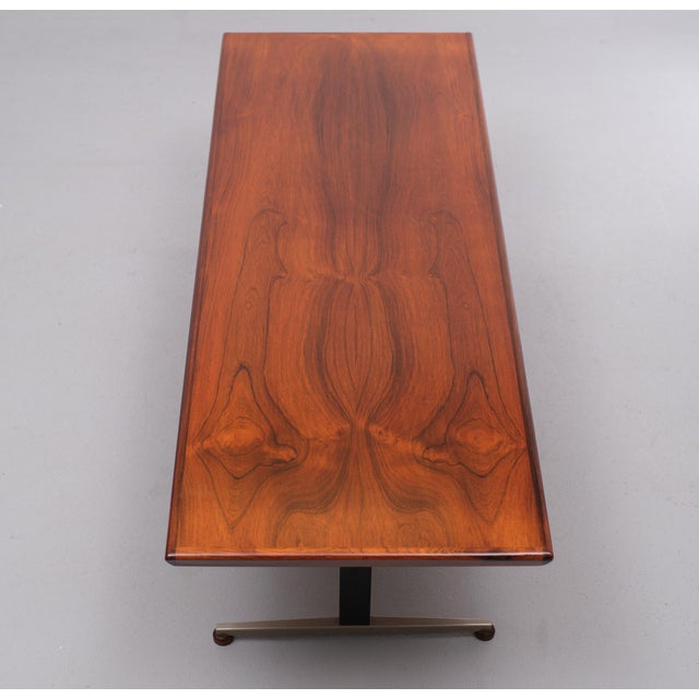 Scandinavian Wooden Coffee Table, 1965 For Sale - Image 6 of 14