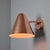 Copper Set of 8x 'ZuZu' Polished Copper Wall Sconces in the Style of Jacques Biny For Sale - Image 8 of 10