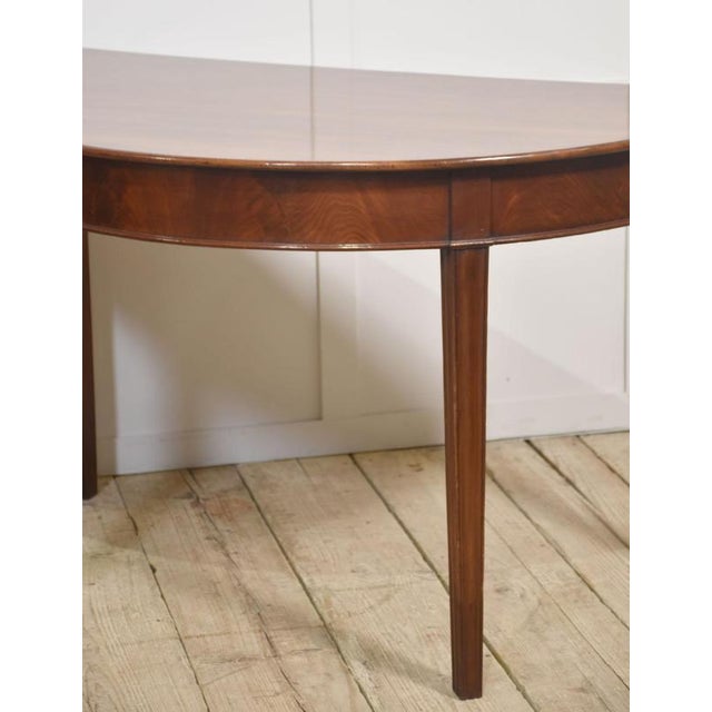 Wood Mahogany Hall Tables, Set of 2 For Sale - Image 7 of 9