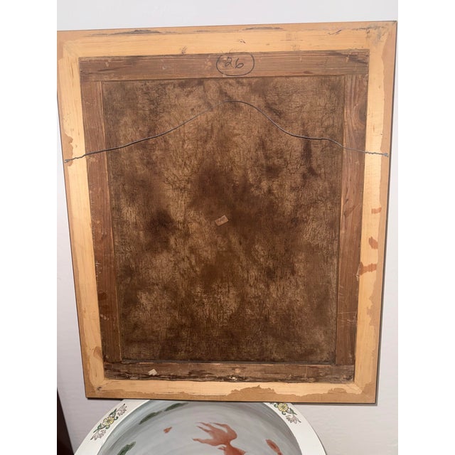 Antique Signed European Oil Portrait of Ottoman Gentleman, Stöyer, Turquerie Tradition 32”t X 26.5”t For Sale - Image 12 of 12
