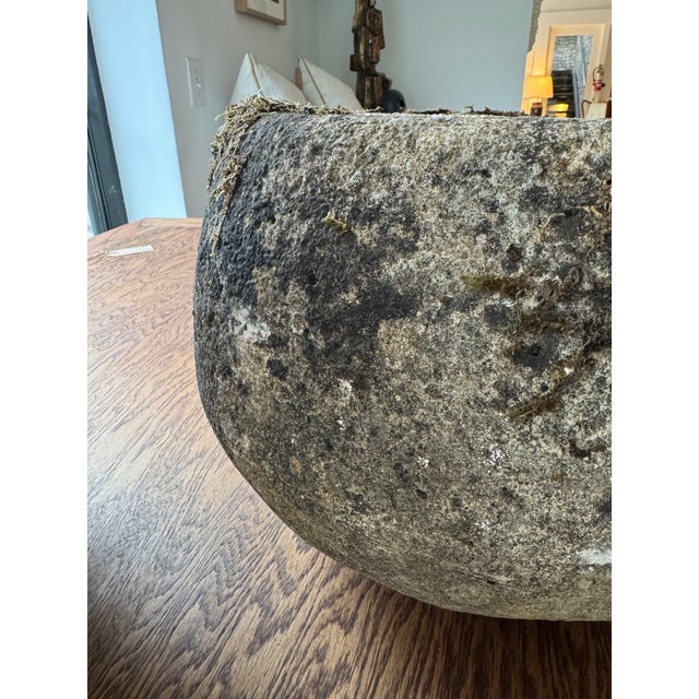 Vintage Concrete Planter, France For Sale - Image 16 of 18