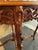 Italian Hand Carved Walnut Side Table For Sale In San Francisco - Image 6 of 12