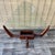 Mid-Century Modern Adrian Pearsall Style Glass Top Coffee Table. Circa 1960s For Sale - Image 12 of 18