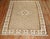 Vintage Zabihi Collection Geometric Brown White Turkish Kilim - 6'8" x 8'11" For Sale - Image 4 of 11