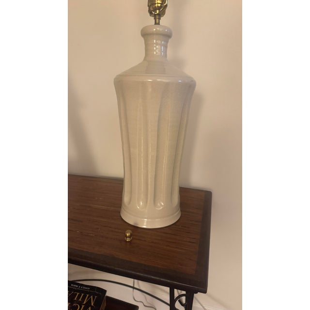 Ceramic Simon Pearce Belmont Pottery Table Lamp Base For Sale - Image 7 of 7