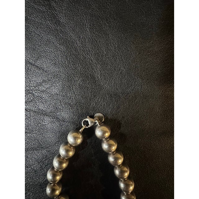 Vintage Tiffany Staring Silver Beaded Bracelet Signed. 22g. Chain is approximately 8”. Condition:great used condition and...
