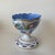 1950s Vintage Moser Glass Oval Bowl: Cut-to-Clear, White With Blue Overlay, Hand Painted Florals For Sale - Image 5 of 16