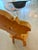 Vintage Mid-Century Alpine French Brutalist Carved Oak Side Chairs Pair Wabi Sabi Style For Sale - Image 10 of 18