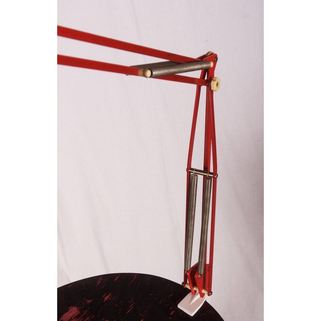 Red Desk Lamp from Luxo, 1970s For Sale - Image 3 of 6