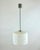Mid-Century Czech Milk Glass Pendant Lamp from Napako, 1960s For Sale - Image 9 of 11