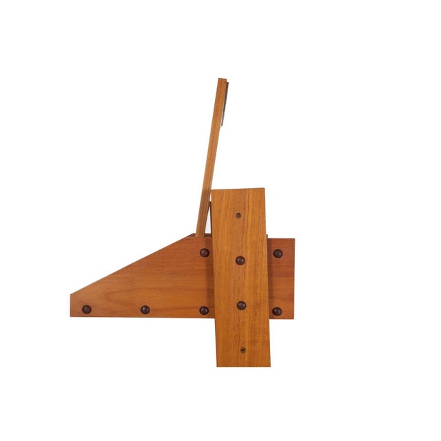 Danish Modern Teak Mid-Century Standing Desk For Sale - Image 9 of 17