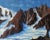 Jean Jacques Boimond, Aiguille du plan, Dent de Requin à Chamonix n°1, Oil on Canvas For Sale - Image 8 of 8