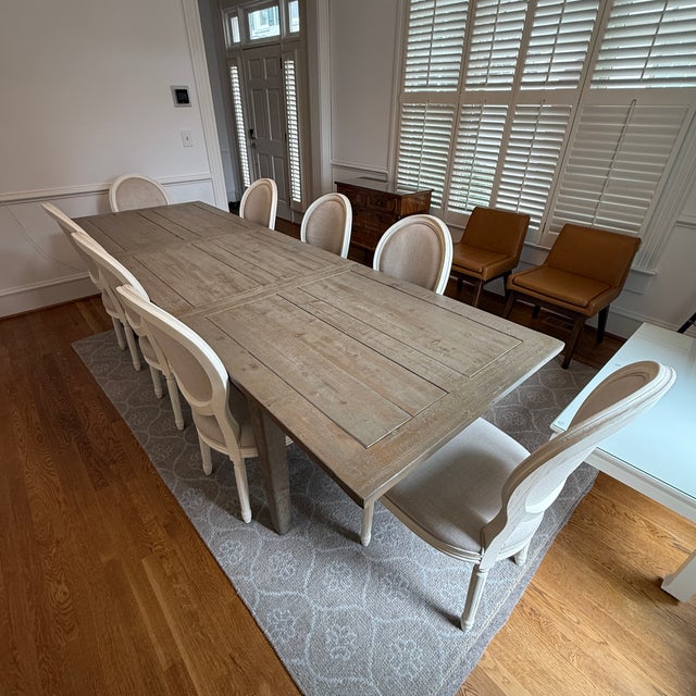 Set of 8 Restoration Hardware French Dining Chairs For Sale - Image 12 of 14