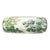 The House of Scalamandré Central Park Bolster Pillow, Green For Sale