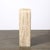 Mid-Century Modernist Rectilinear Travertine Pedestal With Stepped Detailing For Sale - Image 18 of 18