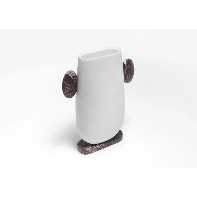 Contemporary Pietro Marble Vase by Matteo Cibic For Sale - Image 3 of 12