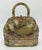 Gold Vintage Judith Leiber Pink Gold Python Snakeskin 007 James Bond Bag For Sale - Image 8 of 9