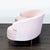 Modern Safavieh 3-Seat Curved Pink Velvet Sofa With Gold Legs For Sale - Image 3 of 8