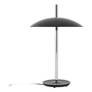 Signal Table Lamp / Desk Light, Black & Nickel, by Souda, Modern, Minimal, Desk Light For Sale