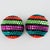 Contemporary Richard Kerr Multicolor Jeweled Clip-on Earrings For Sale - Image 3 of 8
