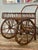Chinoiserie French Riviera Rattan Bar Cart Audoux & Minet 1950s For Sale - Image 3 of 11