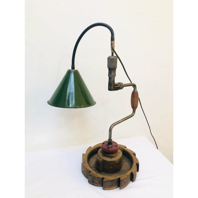 Vintage Handmade Table Lamp, 1960s For Sale - Image 6 of 12