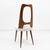 Mid-Century Modern Italian Walnut Dining Chairs, 1950, Set of 4 For Sale - Image 6 of 8