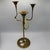 1960s Large Three-Light Candlestick in Brass by Kurt Jesch for Fratelli Tonini, Italy, 1960s For Sale - Image 5 of 16