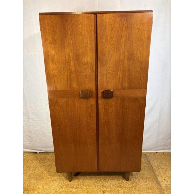 Vintage Teak Double Wardrobe from Stonehill, 1960s For Sale - Image 14 of 15