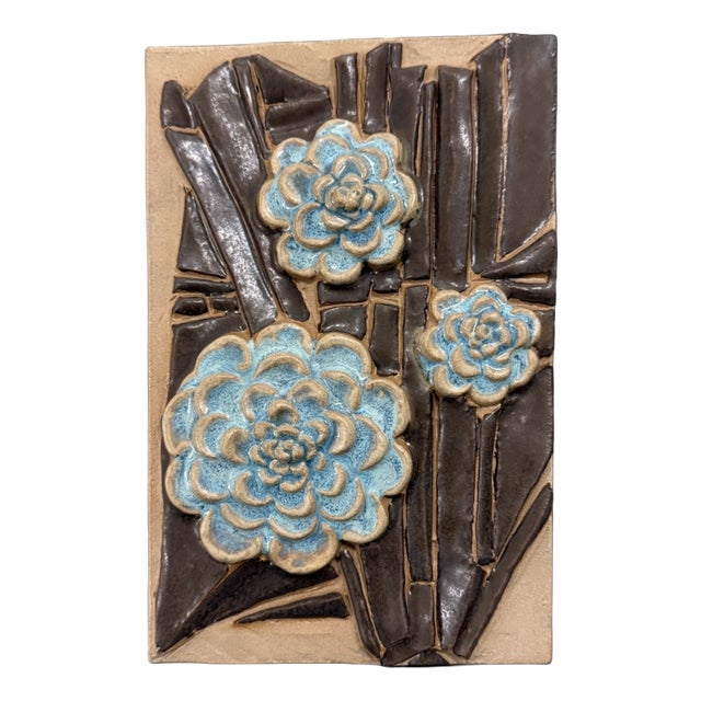 Ceramic Wall Relief by Marianne Starck for Michael Andersen, Denmark, 1970s For Sale