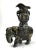 1920’s Vintage Solid Brass Carved Elephant Vase For Sale - Image 4 of 13