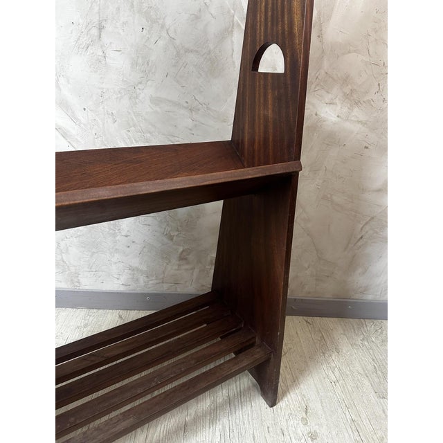 Scandinavian Coat Rack in Walnut, 1960 For Sale - Image 10 of 12