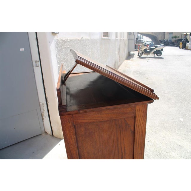 Filing Cabinet in Chestnut, 1910s For Sale - Image 16 of 18