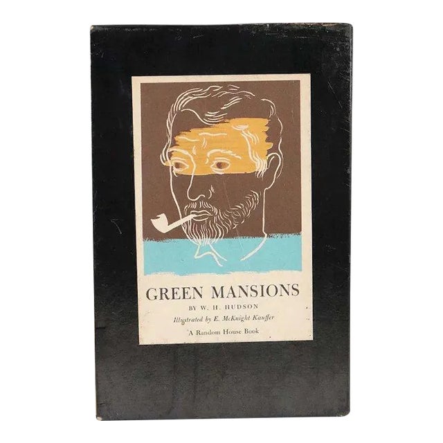 Vintage Green Mansions by William Henry Hudson & E. McKnight Kauffer Book For Sale