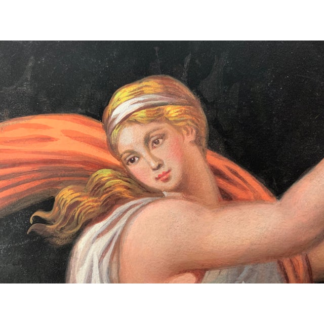 Figurative Engraving After Raphael Sanzio "Hours of Day and Night" "Ora Seconda DI Giorno" For Sale - Image 3 of 8