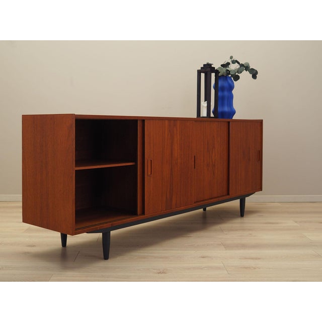 Wood Danish Teak Sideboard from P. Westergaard Mobelfabrik, 1970s For Sale - Image 7 of 17