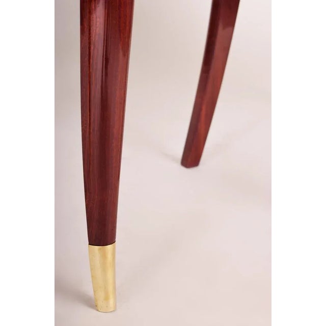 Beige French Art Deco Chair by Jules Leleu, 1920s For Sale - Image 6 of 12