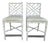 Late 20th Century Brighton Counter Height Stools From Century Furniture, Pair For Sale