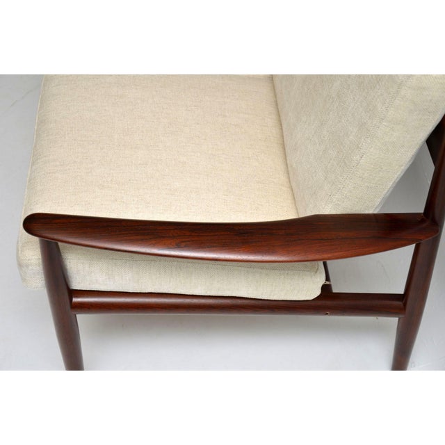 Vintage Danish Sofas by Grete Jalk for France and Son, 1960, Set of 2 For Sale - Image 9 of 12