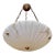 Directoire Style French Alabaster Pendant Chandelier For Sale