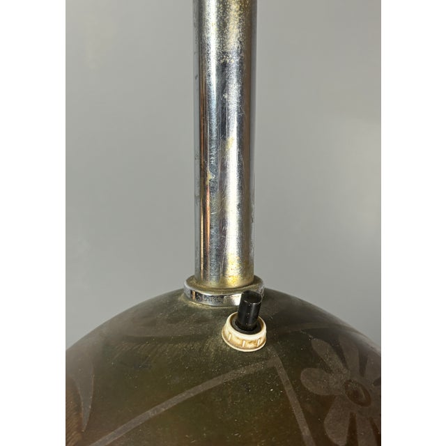 Wood Art Deco Congo Series Table Lamp by Paul Haustein for WMF Ikora, 1920s For Sale - Image 7 of 15