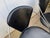 Vintage Linda Armchairs in Black Leather and Chromed Steel Frame by Arrben, 1980s, Set of 4 For Sale - Image 15 of 18
