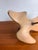 1950s Dove Wood Table Lamp in the Style of Heifetz Lighting For Sale In Philadelphia - Image 6 of 7