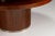 Brown Art Deco Round Mahogany Coffee Table, 1930s For Sale - Image 8 of 11