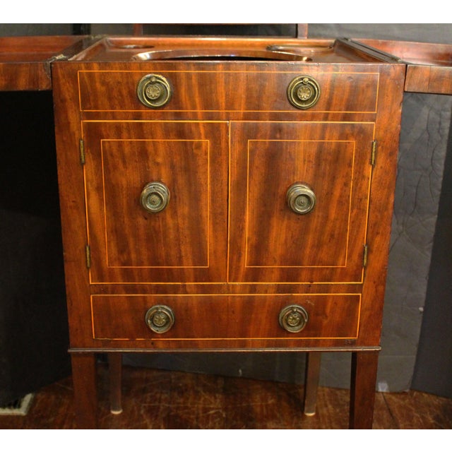 Late 18th-Early 19th Century English Gentleman's Dressing Table For Sale - Image 4 of 13