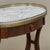 Early 20th Century Antique French Neoclassical Oval End Table With Carrara Marble For Sale - Image 5 of 17