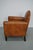 Vintage Dutch Cognac Leather Club Chair, 1970s For Sale - Image 9 of 14