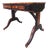 Neoclassical Maitland Smith Faux Tortoise Shell Tessellated Writing Desk For Sale