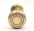 Vintage Concentric Brass Finish Passage Door Knob Set For Sale - Image 4 of 9